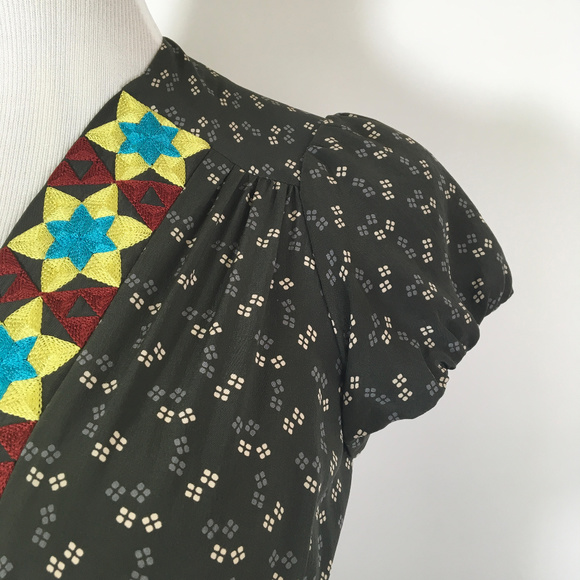 Anthropologie Corey Lynn Calter silk tieback dress - Picture 4 of 7